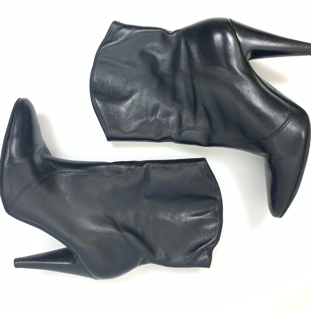 Gianni Bini High Heel Leather Booties